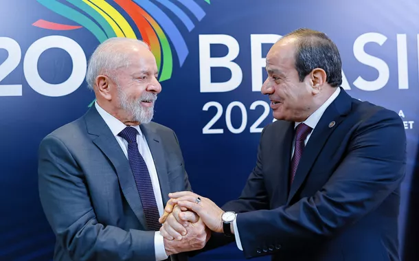 17.11.2024 - Presidente Luiz Inácio Lula da Silva durante reunião com o presidente do Egito, Abdel Fattah El-Sisi, no Rio de Janeiro - RJ