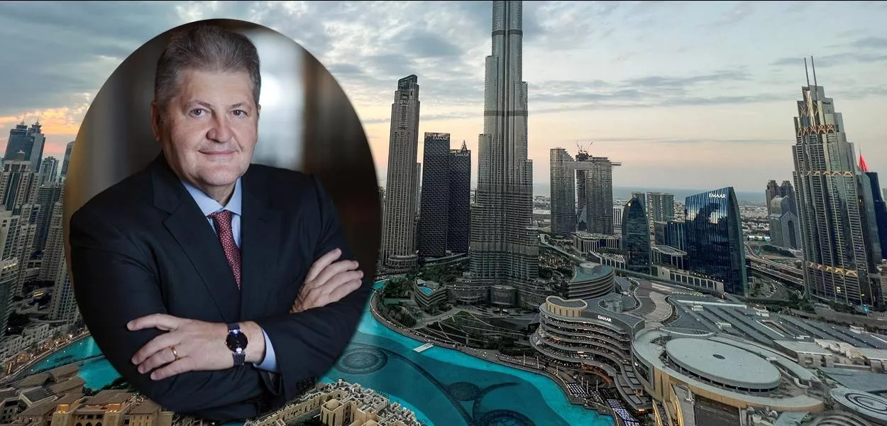 Tercio Borlenghi Júnior e a cidade de Dubai