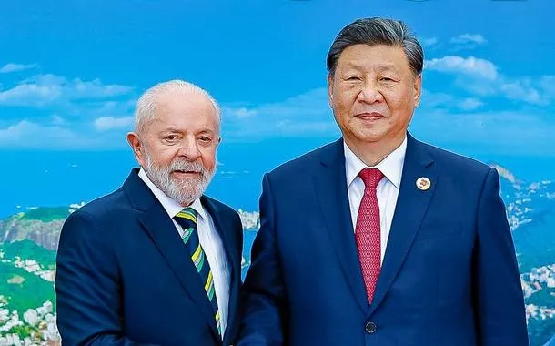 Presidentes Lula e Xi Jinping no G20