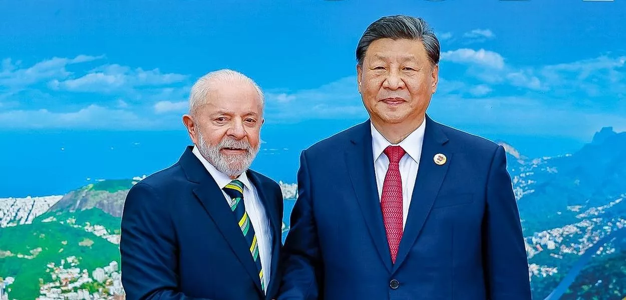 Presidentes Lula e Xi Jinping no G20
