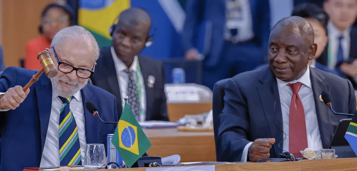 Lula e Cyril Ramaphosa no G20, Rio de Janeiro-RJ, 18/11/2024
