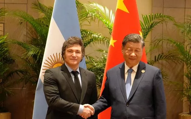 Milei suaviza discurso e se reúne com Xi Jinping no G20 no Rio