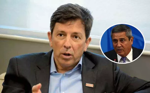 João Amoêdo (mais destaque) e Braga Netto