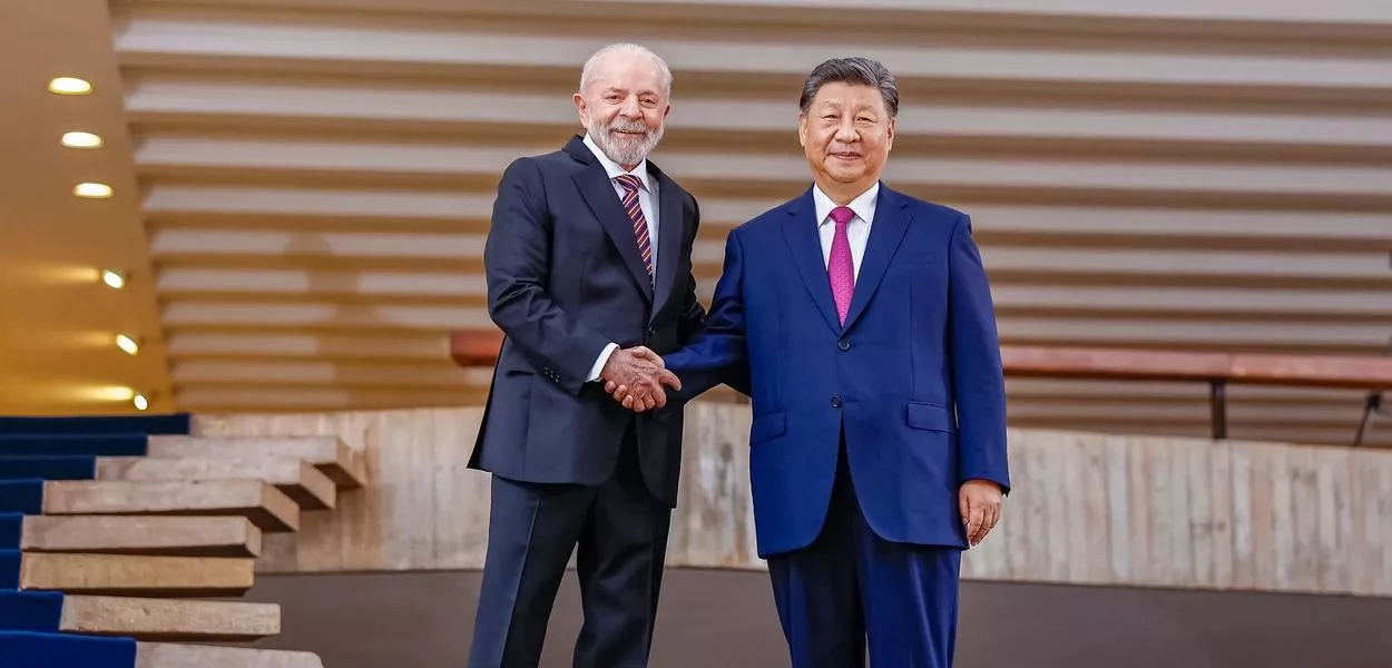 Lula e Xi Jinping