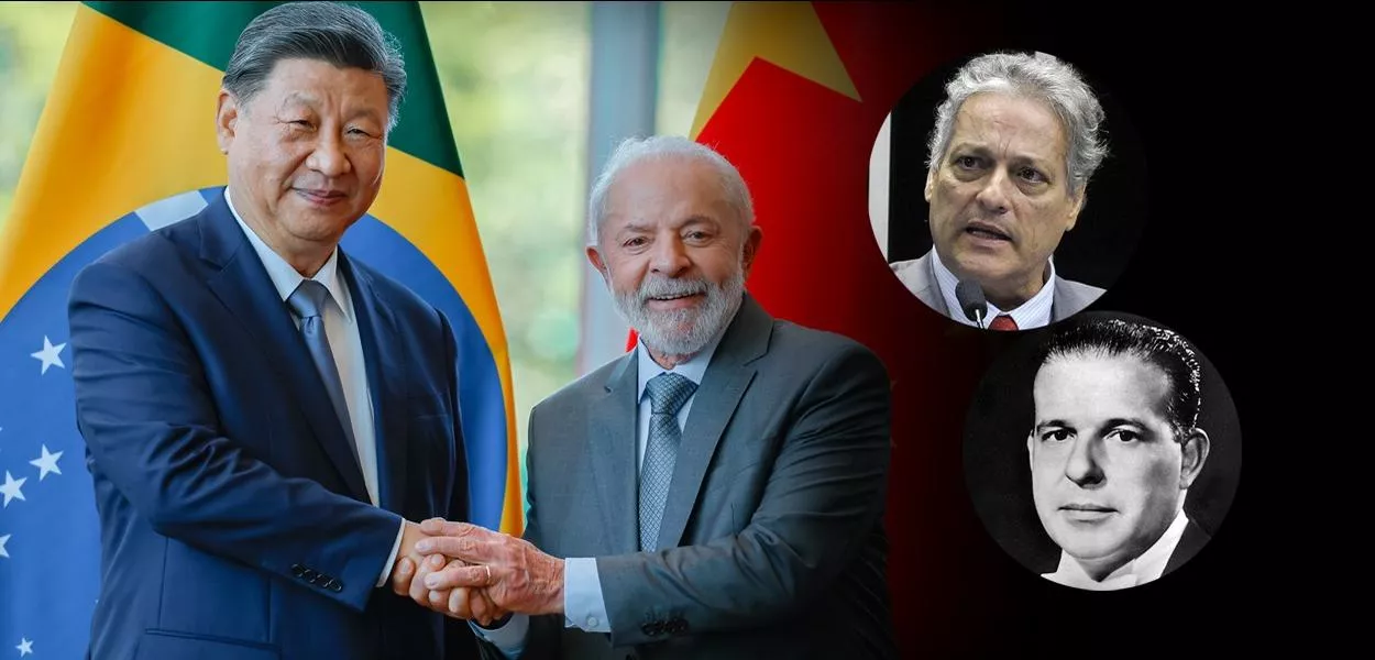 Lula, Xi Jinping, João Vicente Goulart e João Goulart