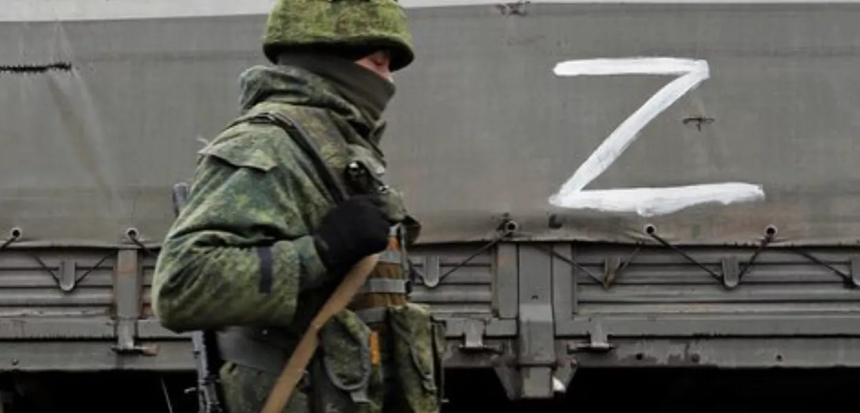 Militar russo na Ucrânia