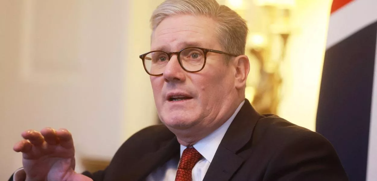 Primeiro-ministro do Reino Unido, Keir Starmer, em Londres
29/11/2024