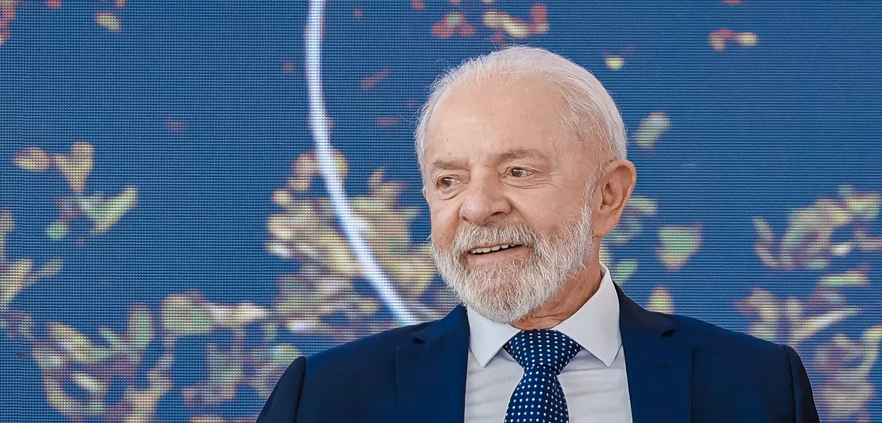 03.12.2024 - Presidente Luiz Inácio Lula da Silva durante cerimônia 'Nova Indústria Brasil – Missão 1: Cadeias agroindustriais sustentáveis e digitais', no Palacio do Planalto, Brasilia - DF