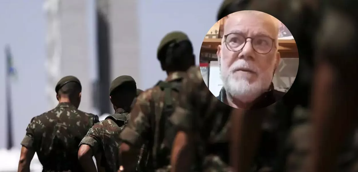 Militares e o professor Chico Teixeira