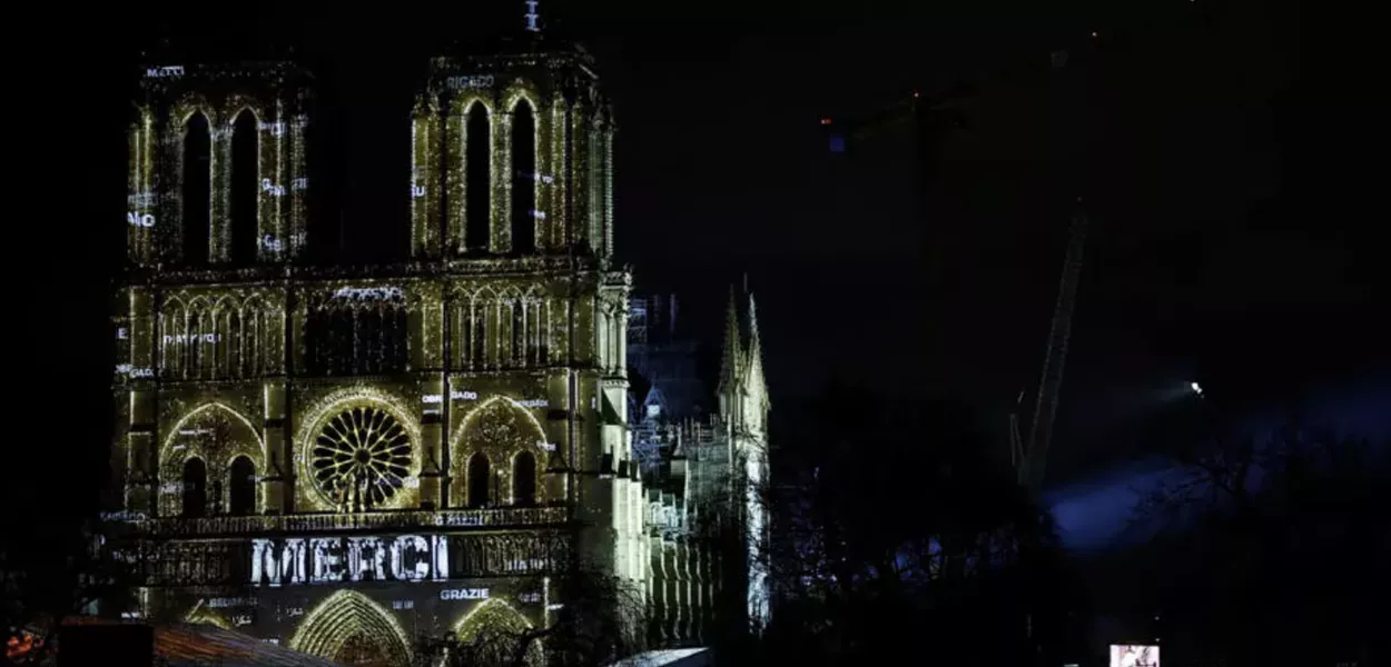 Catedral de Notre-Dame, em Paris, França - 07/12/2024