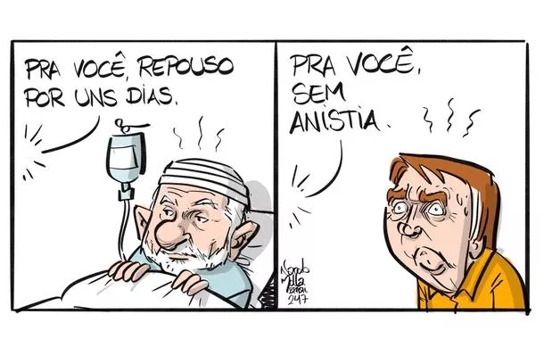 Lula e Bolsonaro