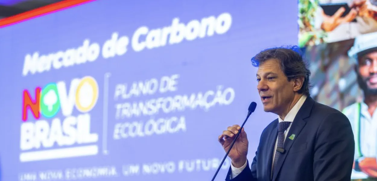 Fernando Haddad fala sobre o mercado de carbono