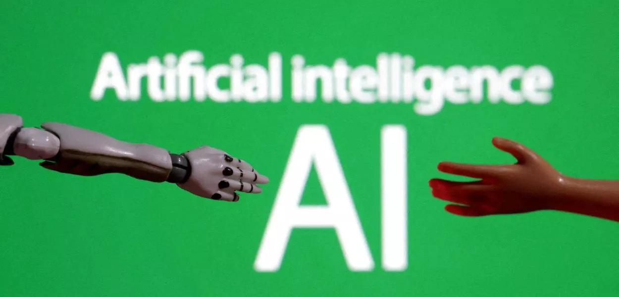 Ilustração de Inteligência Artificial (IA)
