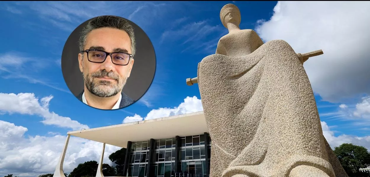 André Marsiglia e sede do STF