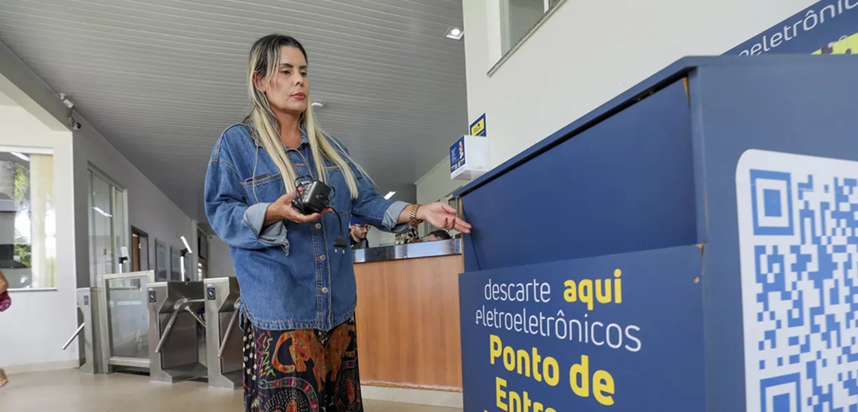 Reciclagem de eletrônicos no GDF