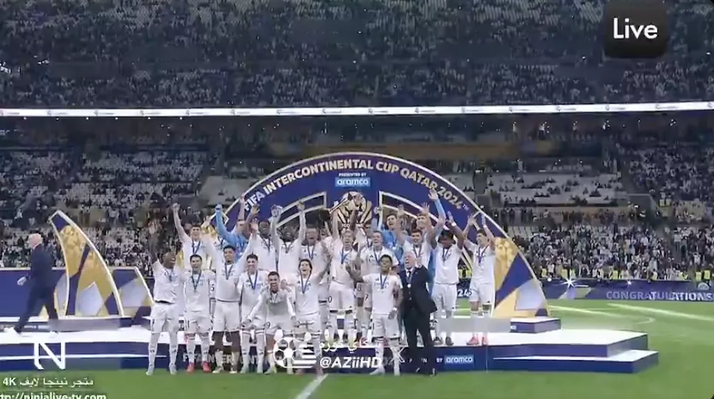 Real Madrid levanta a taça do Intercontinental no Catar - 18/12/2024