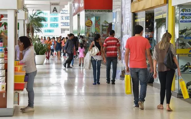 Shopping no centro de Brasília 