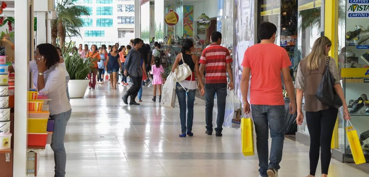 Shopping no centro de Brasília 