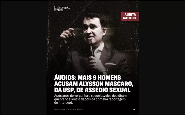 Intercept publica vídeo sensacionalista contra Mascaro e é rechaçado pelo público: ‘mídia fascista a serviço do imperialismo’