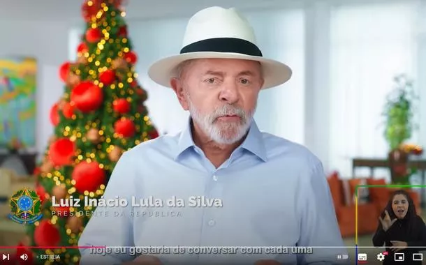 Em mensagem de Natal, Lula diz estar "mais firme e mais forte para fazer o Brasil dar certo"