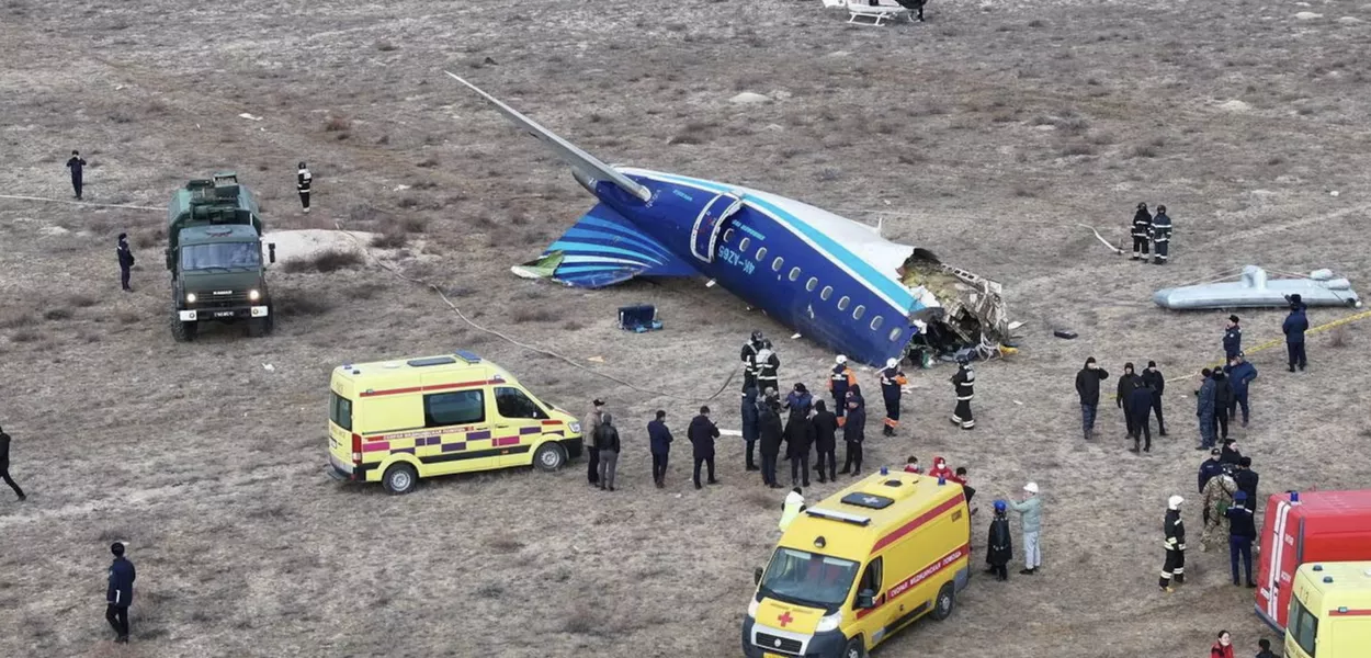 Queda com avião da Embraer