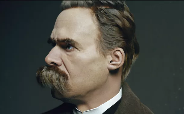 Filósofo alemão Friedrich Nietzsche