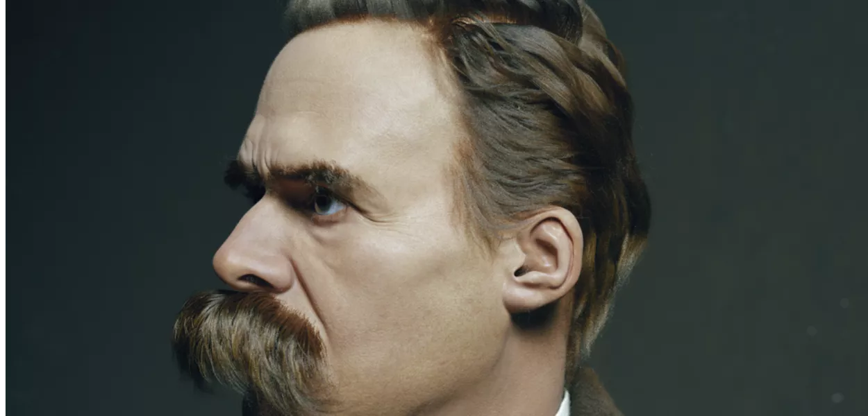 Filósofo alemão Friedrich Nietzsche