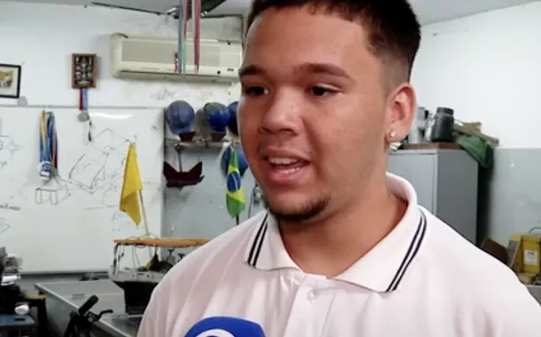 Aluno da escola técnica de Niterói