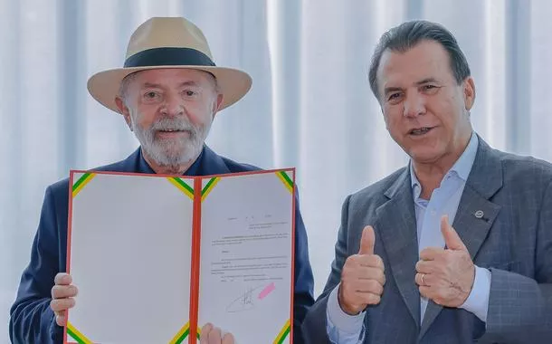 Lula e Luiz Marinho apresentam o novo mínimo