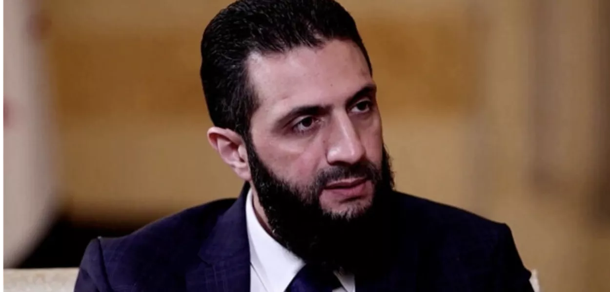 Ahmed al-Sharaa, também conhecido como Abu Mohammad al-Jolani