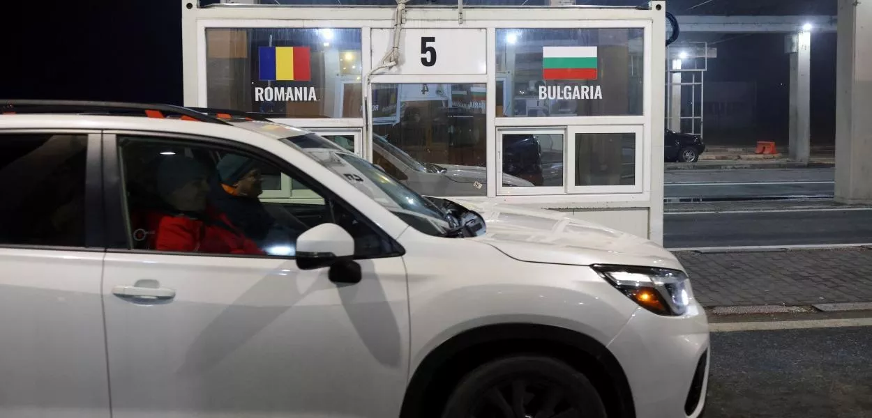 Fronteira entre Romênia e Bulgária