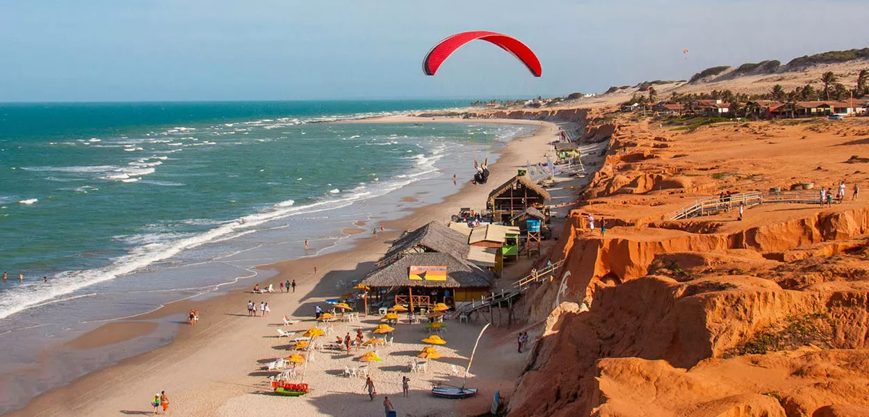 Praia de Canoa Quebrada-CE