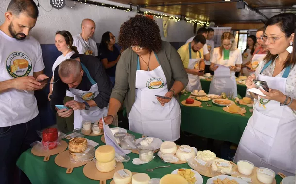 Feira de queijos em Brasília