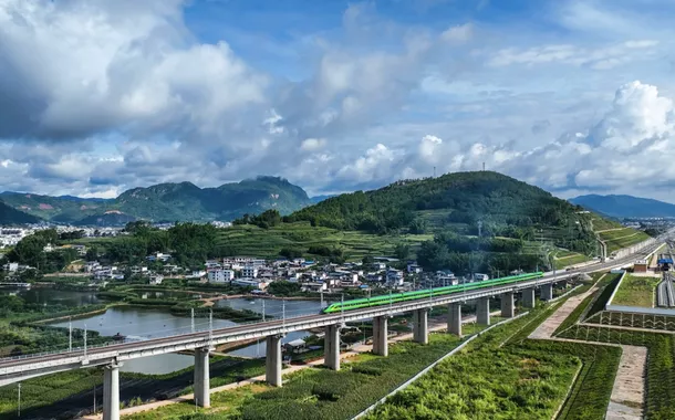 Trens de alta velocidade na China