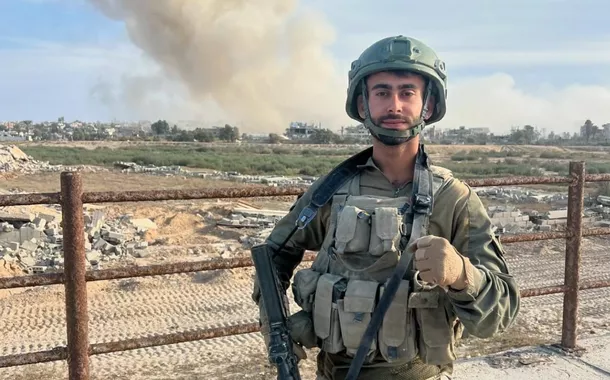 Soldado Yuval Vagdani, procurado pela Justiça Federal por crimes de guerra na Faixa de Gaza