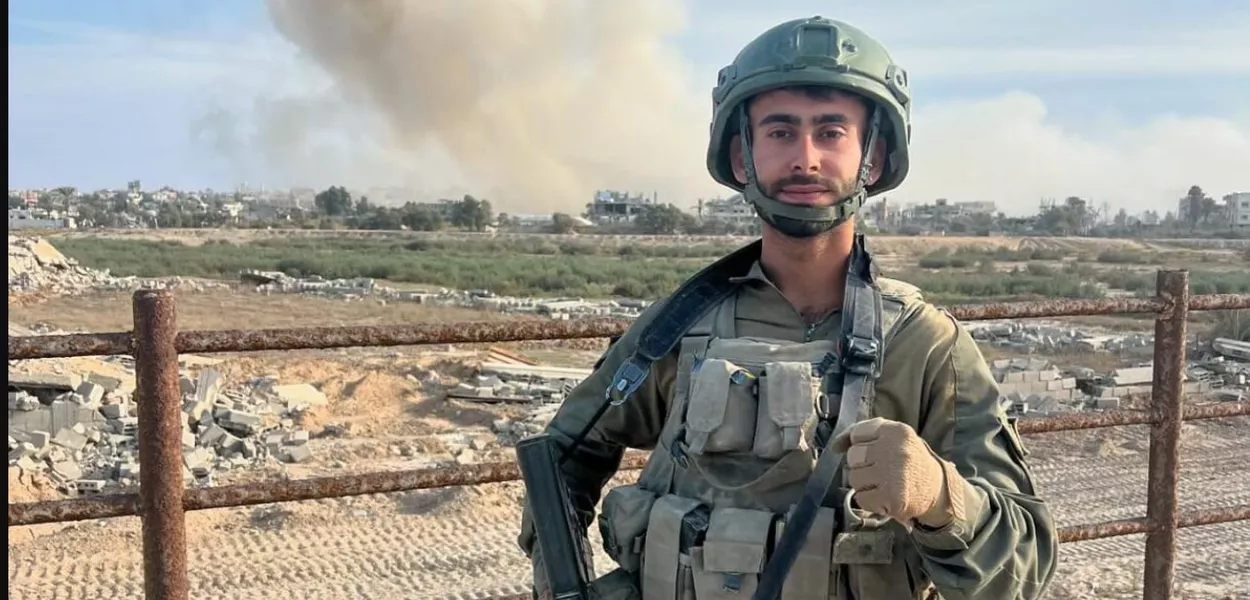 Soldado Yuval Vagdani, procurado pela Justiça Federal por crimes de guerra na Faixa de Gaza
