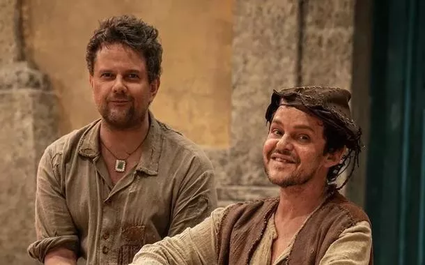 Chicó (Selton Mello) e João Grilo (Matheus Nachtergaele) em “O Auto da Compadecida 2”