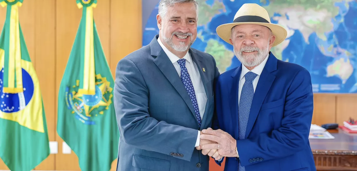 Paulo Pimenta e Lula
