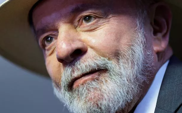 Presidente Luiz Inácio Lula da Silva durante cerimônia para lembrar os dois anos dos ataques de 8 de janeiro de 2023 às sedes dos Três Poderes - 08/01/2025