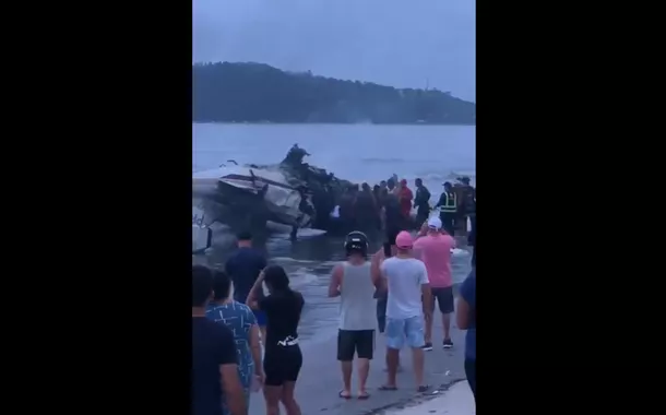 Avião que caiu em Ubatuba (SP)