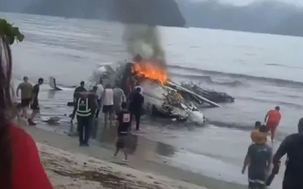 "Ele forçou o pouso numa pista molhada", opina especialista sobre avião que explodiu em Ubatuba (SP)