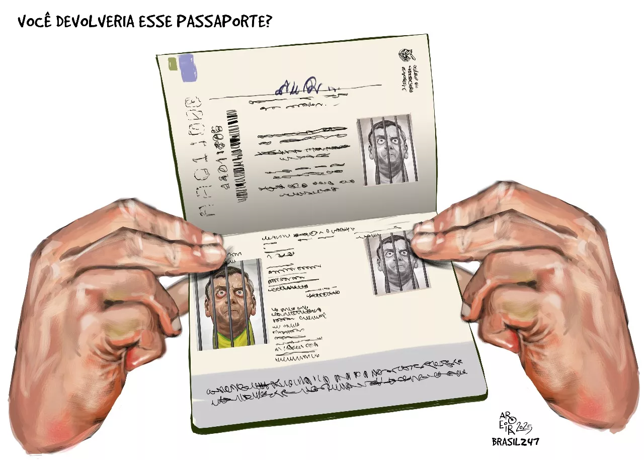 O passaporte de Bolsonaro