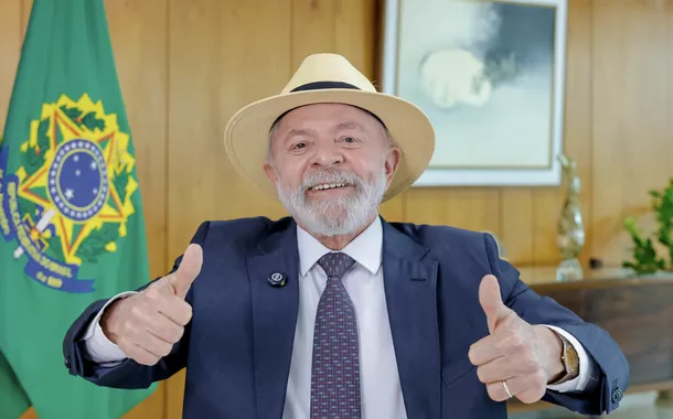 13.01.2025 - Presidente Luiz Inácio Lula da Silva durante participação por videoconferência na cerimônia alusiva aos 164 anos da Caixa Econômica Federal, no Palácio do Planalto - Brasília - DF.