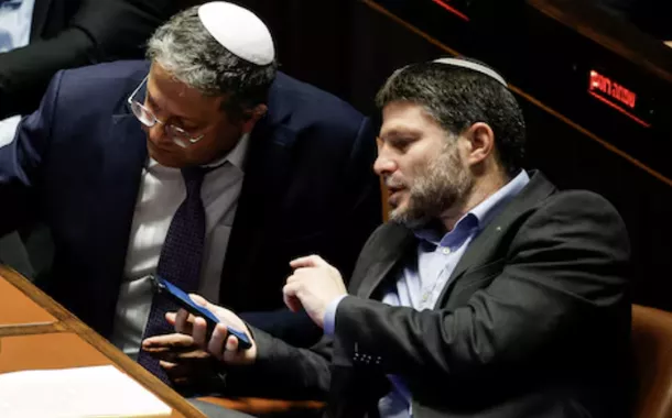 Reino Unido sanciona ministros israelenses de extrema-direita