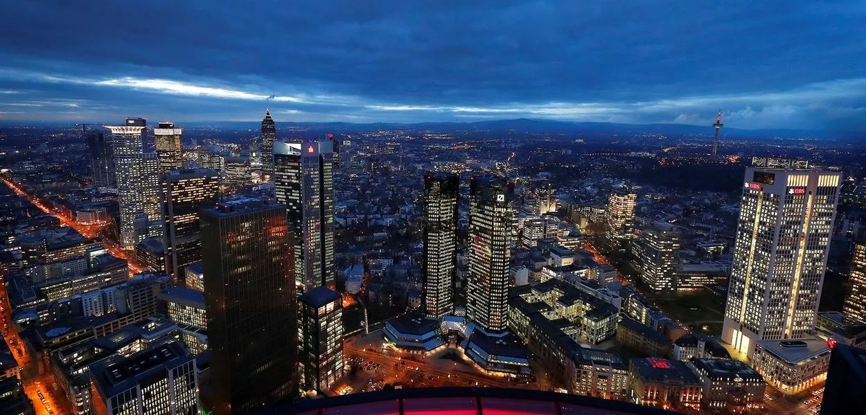 Vista de Frankfurt, Alemanha - 29/09/2019