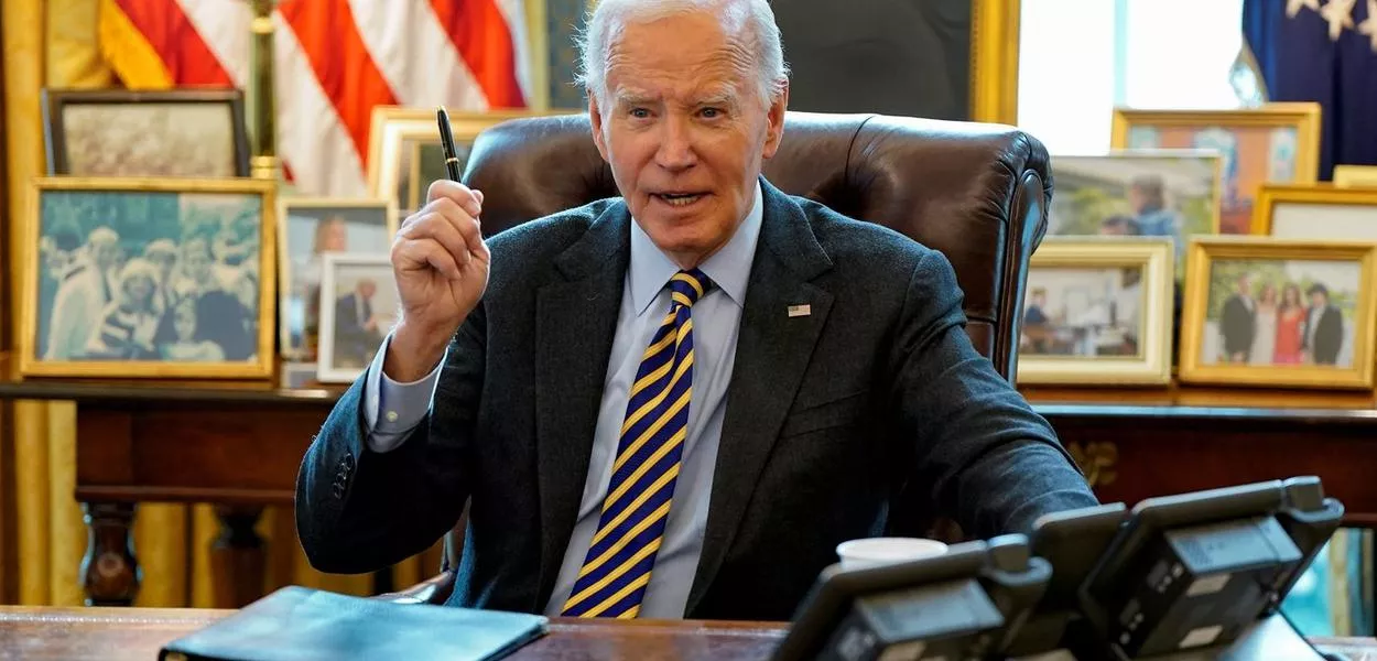 Joe Biden na Casa Branca - 10/1/2025