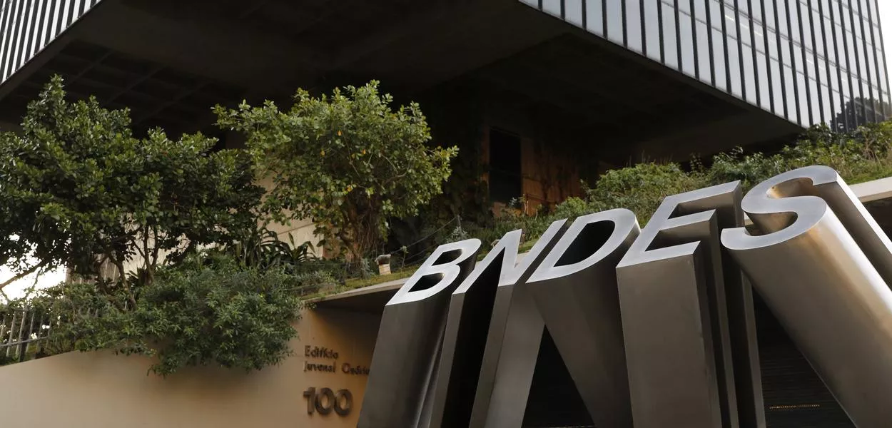 Edifício sede do BNDES, Banco Nacional de Desenvolvimento Econômico e Social, no Centro do Rio