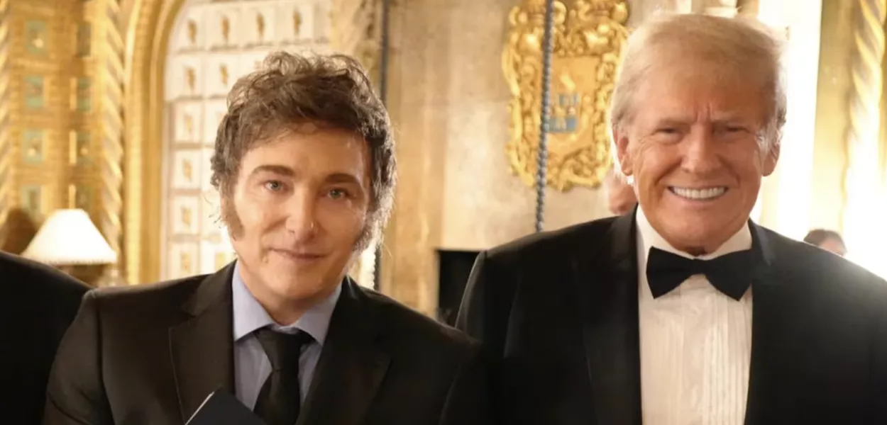Javier Milei e Donald Trump