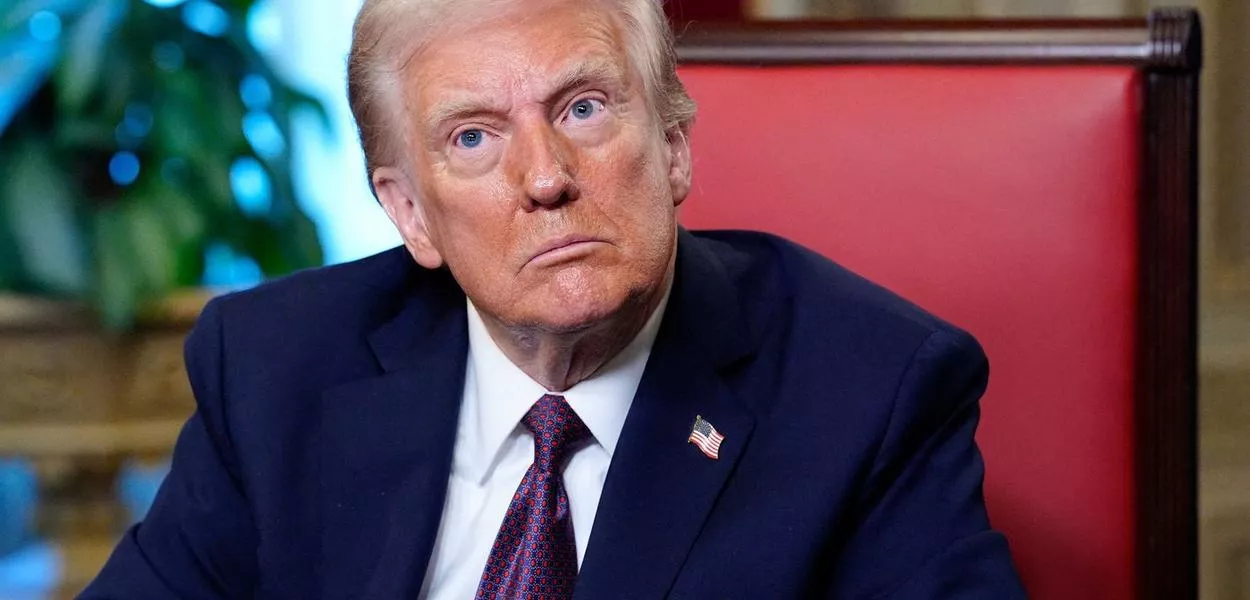 O presidente dos Estados Unidos, Donald Trump - 20/01/2025