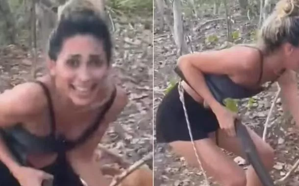 Mulher que torturou e matou a onça
